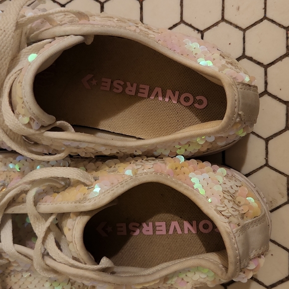 Iridescent sequins Converse - Picture 5 of 12